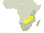 Map Zambia