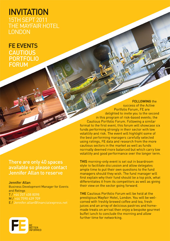 FE Events Leaflet