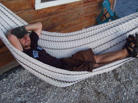 Honduras Utila Hammock time